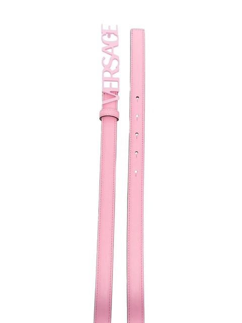 Versace logo-embellished thin belt - Pink - zdjęcie produktu nr 2