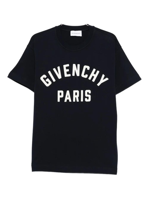 Givenchy logo-print T-shirt - Blue - zdjęcie produktu nr 1