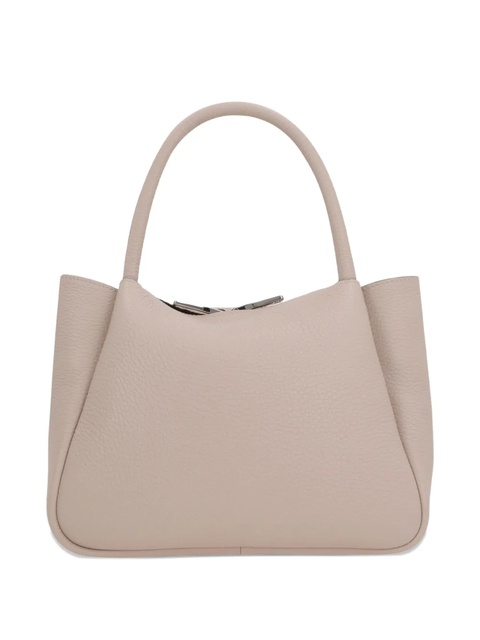 Prada leather top-handle tote bag - Pink - zdjęcie produktu nr 1