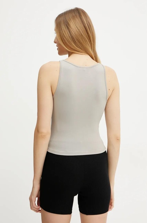 La Mania top kolor beżowy BASIC CROP TOP - zdjęcie produktu nr 2