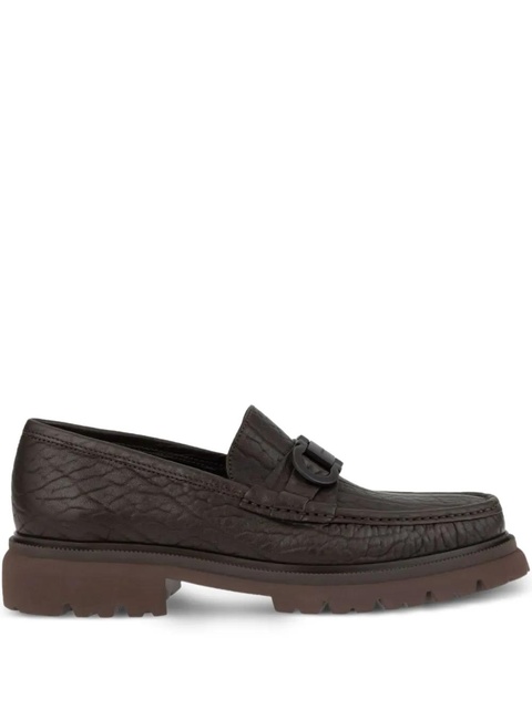 Ferragamo leather loafers - Brown - zdjęcie produktu nr 1