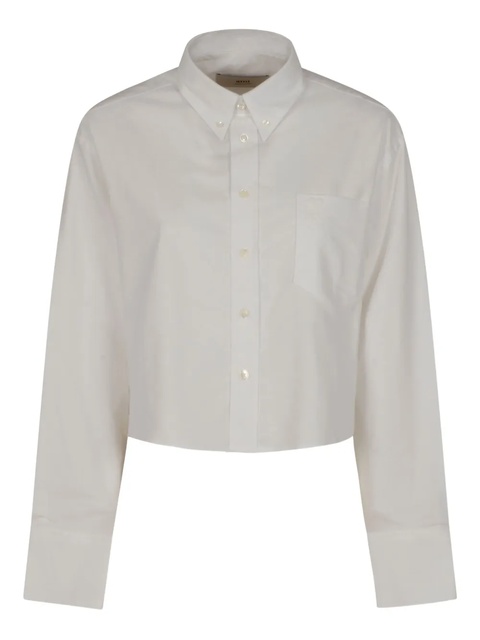 AMI Paris mother-of-pearl button shirt - White - zdjęcie produktu nr 1