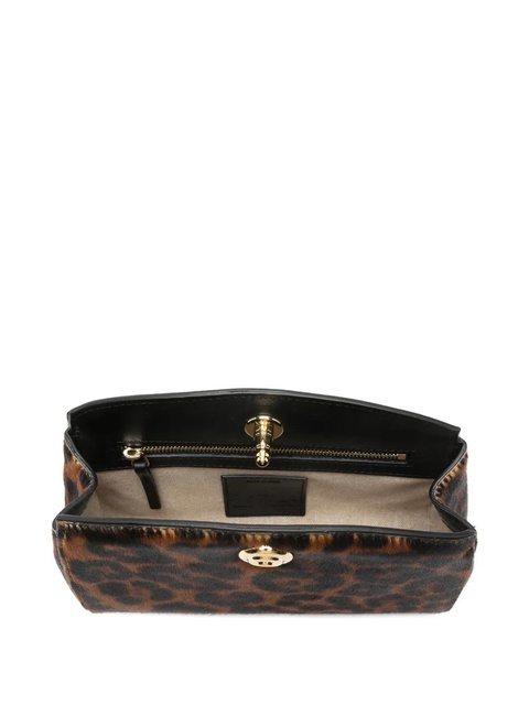 Liffner leather clutch bag - Brown - zdjęcie produktu nr 2