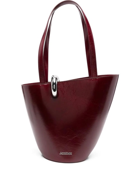 Jacquemus ring-top tote bag - Red - zdjęcie produktu nr 1