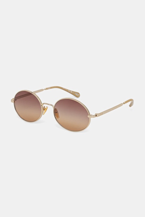 Chloé okulary przeciwsłoneczne damskie kolor złoty CH0326S - zdjęcie produktu nr 2