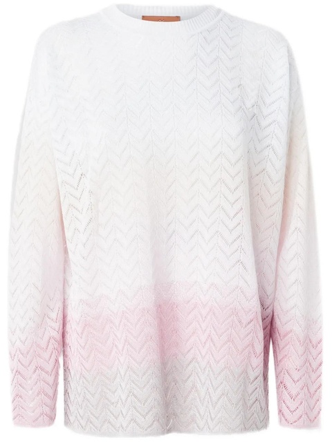 Missoni chevron sweater - White - zdjęcie produktu nr 1