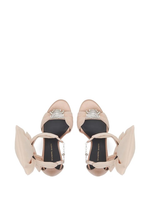 Giuseppe Zanotti Etoile bow-detail sandals - Pink - zdjęcie produktu nr 2