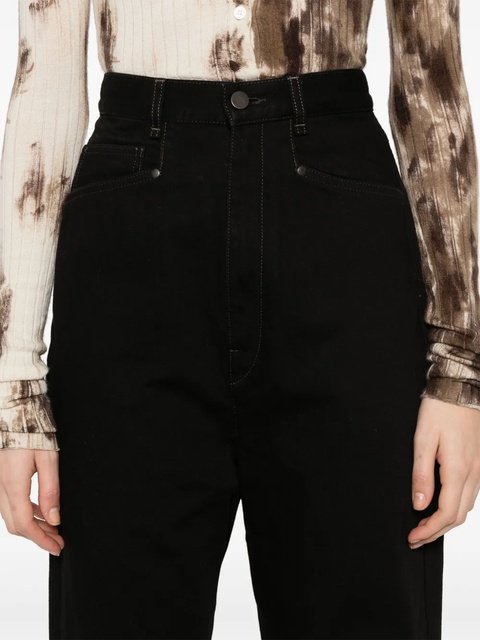 LEMAIRE drop-crotch jeans - Black - zdjęcie produktu nr 2