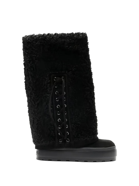 Casadei lace-up platform boots - Black - zdjęcie produktu nr 2