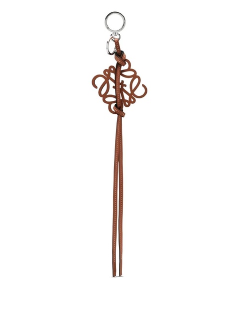 LOEWE anagram charm keyring - Brown - zdjęcie produktu nr 1