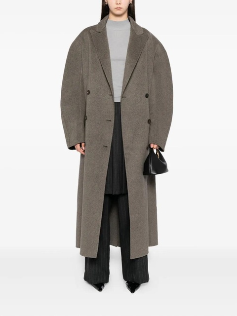 Jacquemus double-breasted belt coat - Grey - zdjęcie produktu nr 2
