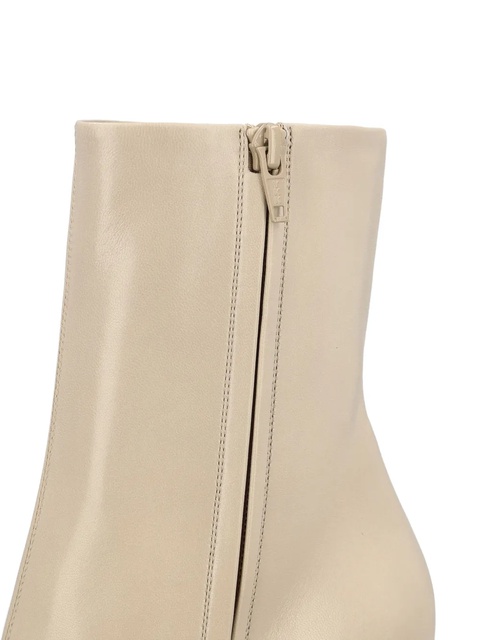 Saint Laurent leather ankle boots - Neutrals - zdjęcie produktu nr 2