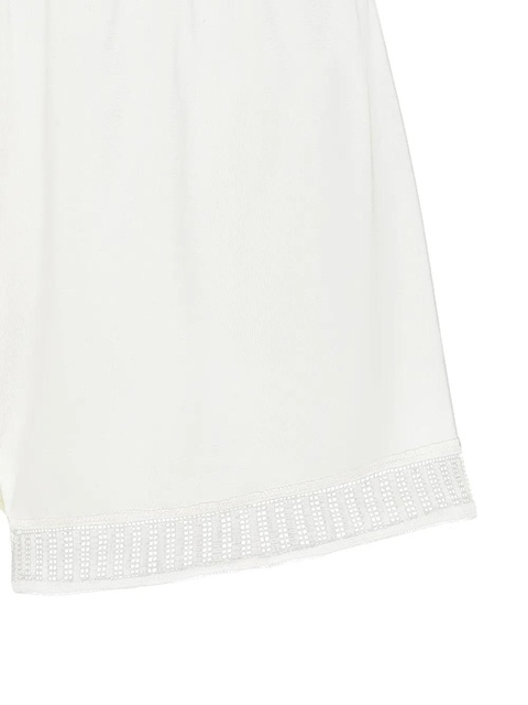 ERES Sylvie Graphic lace-trim shorts - White - zdjęcie produktu nr 2