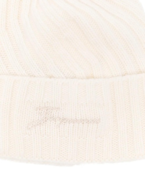 Jacquemus Tourni beanie - Neutrals - zdjęcie produktu nr 2