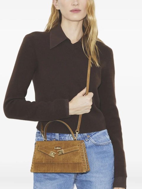 Tory Burch mini Lee Radziwill tote bag - Brown - zdjęcie produktu nr 1