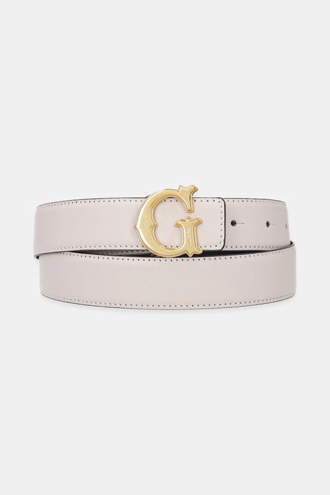 Guess pasek damski kolor beżowy BW9261 P5330 - zdjęcie produktu nr 1
