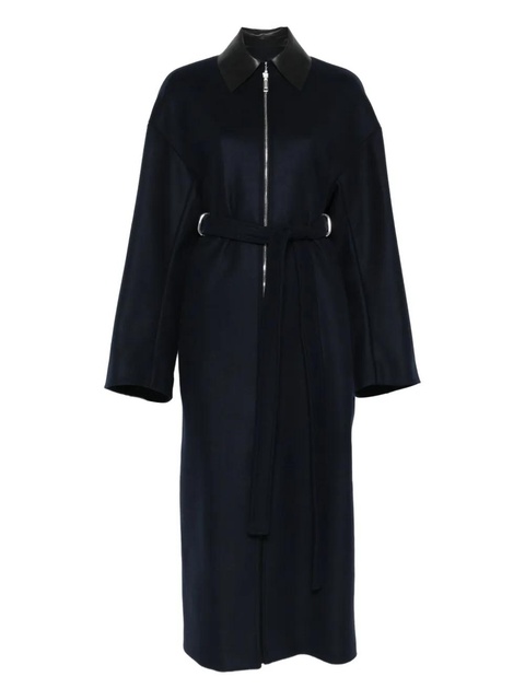 Sportmax zip-up trench coat - Black - zdjęcie produktu nr 1