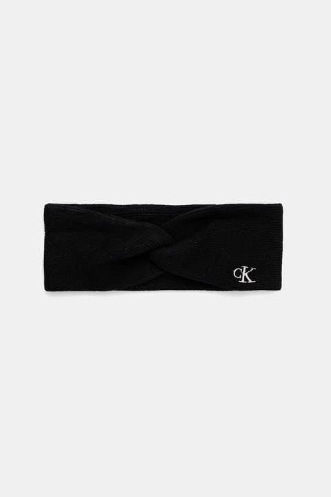 Calvin Klein opaska na głowę kolor czarny LV04F8019G - zdjęcie produktu nr 1