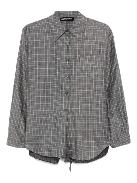 OUR LEGACY Apron shirt - Blue - zdjęcie produktu nr 1