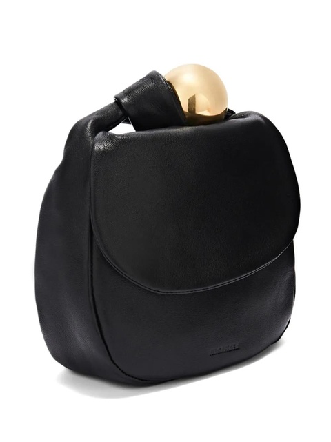 Jil Sander small Sphere clutch bag - Black - zdjęcie produktu nr 2