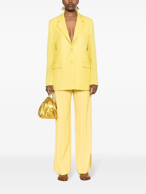 Jil Sander single-breasted blazer - Green - zdjęcie produktu nr 2