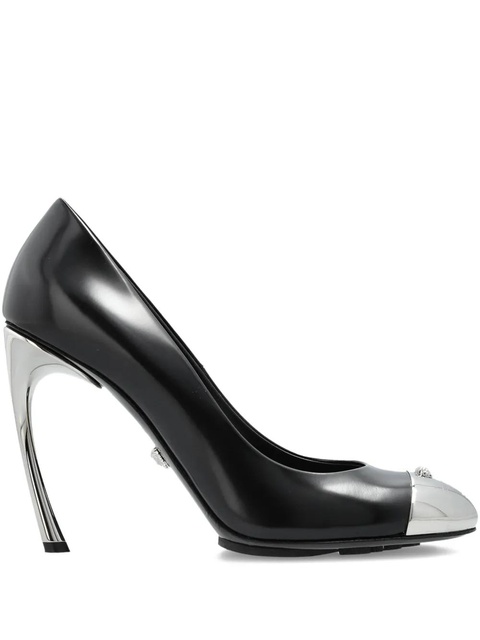 Versace 115mm Medusa toe-cap pump - Black - zdjęcie produktu nr 1