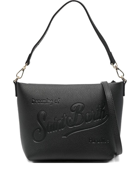 MC2 Saint Barth Aline embossed crossbody bag - Black - zdjęcie produktu nr 1