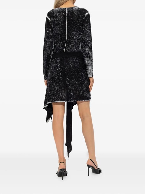 Diesel M-Egaknot mini dress. - Black - zdjęcie produktu nr 2