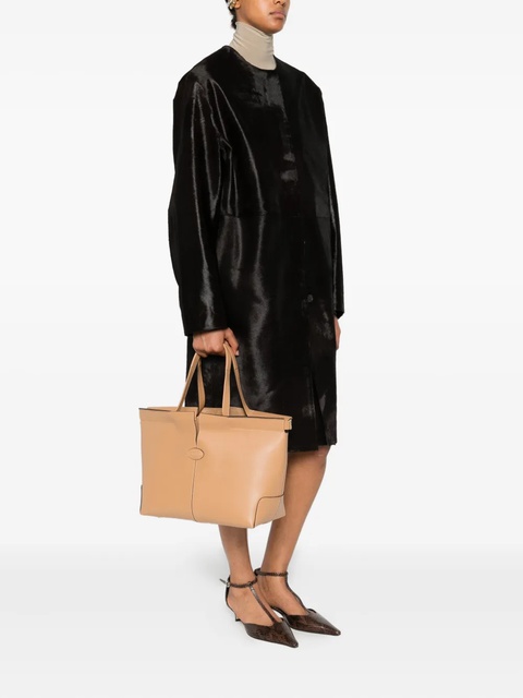 Tod's leather tote bag - Brown - zdjęcie produktu nr 2