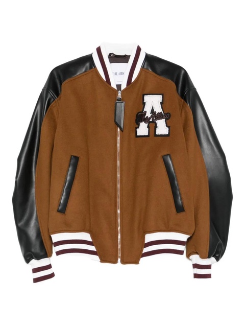 The Attico College bomber jacket - Brown - zdjęcie produktu nr 1