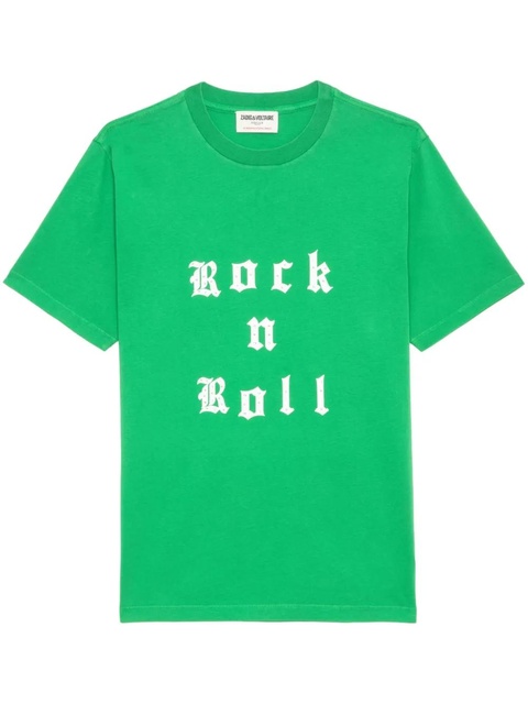 Zadig&Voltaire Edwin Rock and Roll t-shirt - Green - zdjęcie produktu nr 1