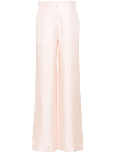 Lanvin silk wide-leg trousers - Pink - zdjęcie produktu nr 1