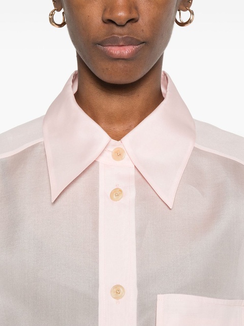 KHAITE Yatty shirt - Pink - zdjęcie produktu nr 2