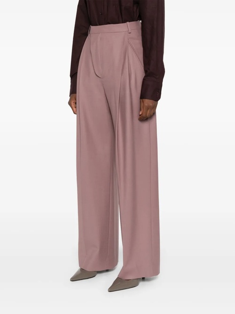 Victoria Beckham pleated tailored trousers - Pink - zdjęcie produktu nr 2
