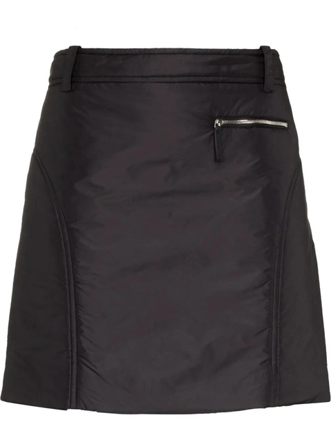 KHAITE The Mitsi padded miniskirt - Black - zdjęcie produktu nr 1
