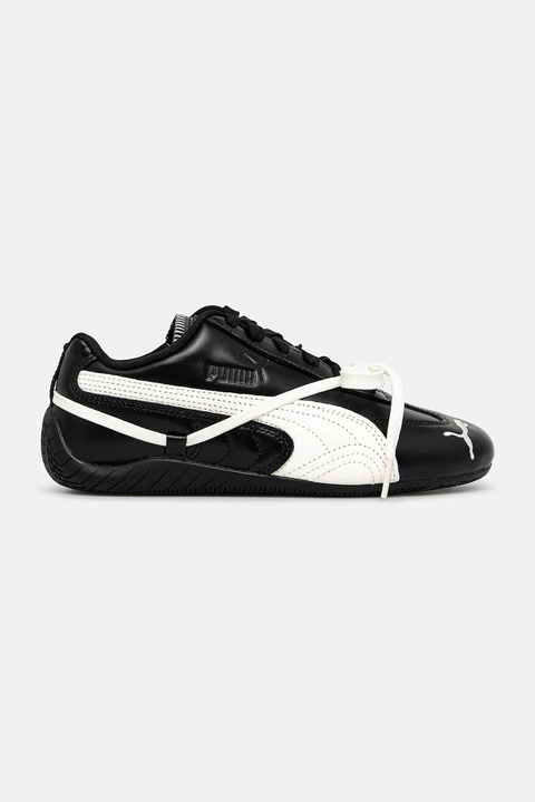 Puma sneakersy skórzane Speedcat PRM x ROSÉ damskie kolor czarny 404391 - zdjęcie produktu nr 2