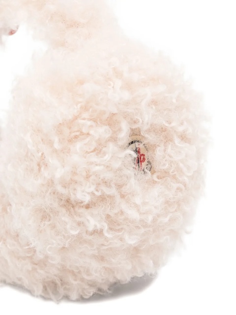 Moncler teddy-fleece ear muffs - Neutrals - zdjęcie produktu nr 2