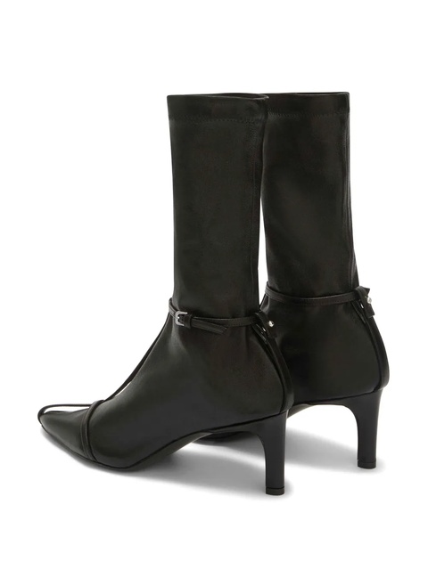Jil Sander strappy ankle boots - Black - zdjęcie produktu nr 2