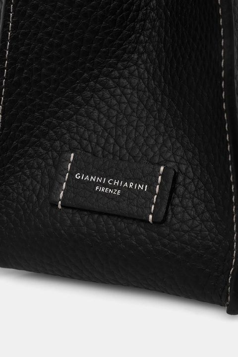 Gianni Chiarini torebka skórzana kolor czarny BS.10566.RNGDBL - zdjęcie produktu nr 2
