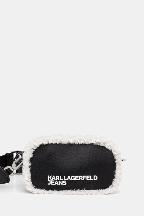 Karl Lagerfeld Jeans torebka kolor czarny A4W30233 - zdjęcie produktu nr 2