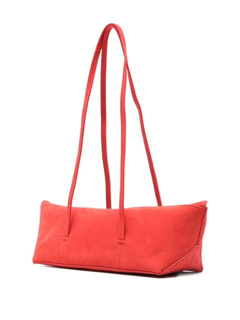 Christopher Esber Flap suede tote bag - Red - zdjęcie produktu nr 2