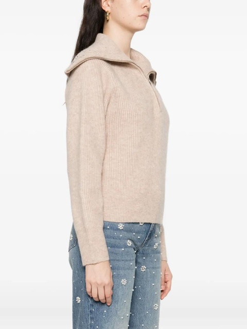 Maje zip-fastening sweatshirt - Brown - zdjęcie produktu nr 2