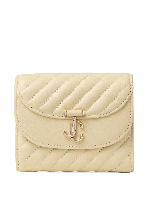 Jimmy Choo Curve Marinda quilted wallet - Neutrals - zdjęcie produktu nr 1