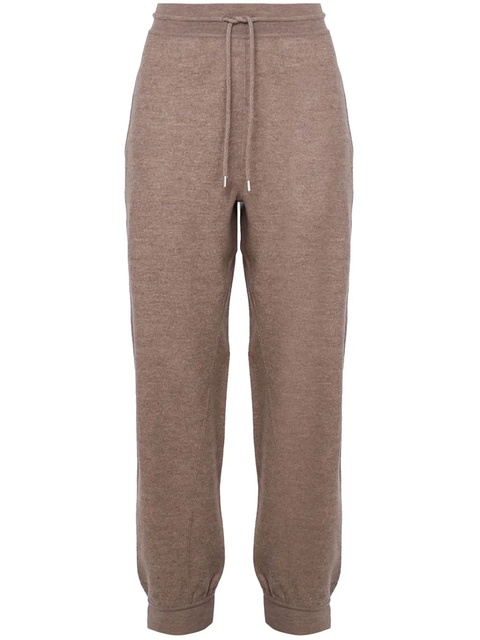 Loro Piana virgin wool track pants - Brown - zdjęcie produktu nr 1