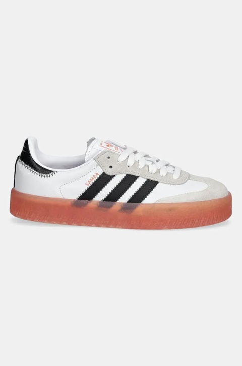 adidas Originals sneakersy skórzane Sambae damskie kolor biały JI3072 - zdjęcie produktu nr 2