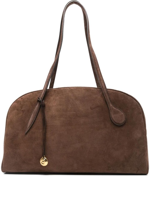 Liffner suede tote bag - Brown - zdjęcie produktu nr 1