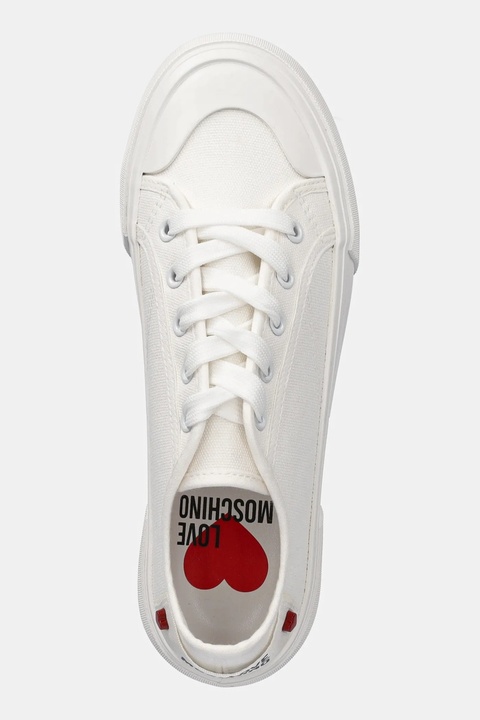 Love Moschino tenisówki kolor biały JA15012G0MJP0100 - zdjęcie produktu nr 2