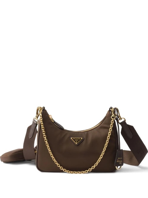 Prada small Re-Edition shoulder bag - Brown - zdjęcie produktu nr 1