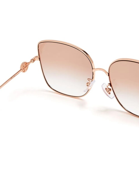 Tory Burch 0TY6106D square-frame sunglasses - Pink - zdjęcie produktu nr 2