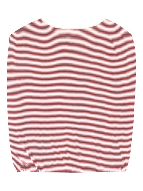 Loro Piana striped silk vest - White - zdjęcie produktu nr 2